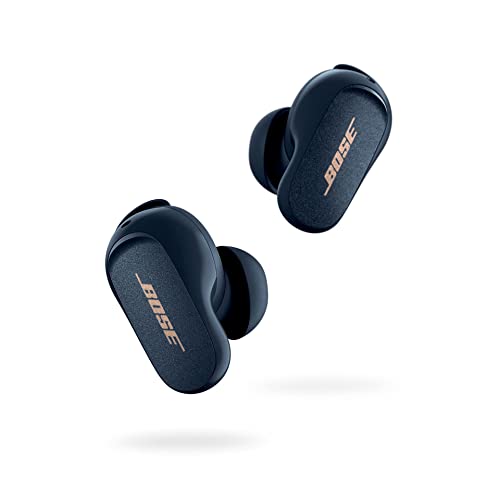 NOVITÀ Bose QuietComfort Earbuds II, wireless, Bluetooth, le migliori cuffie in-ear con cancellazione del rumore al mondo con cancellazione del rumore e audio personalizzati, Midnight Blue - Edizione limitata