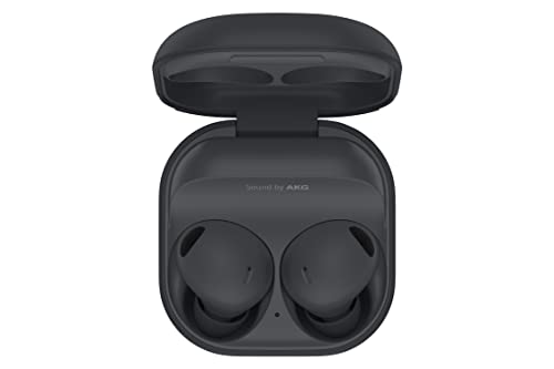 SAMSUNG Galaxy Buds 2 Pro Auricolari Bluetooth True Wireless con eliminazione del rumore, audio Hi-Fi, audio 360°, Comfort Ear Fit, voce HD, modalità conversazione, resistenza all'acqua IPX7, versione USA, grafite