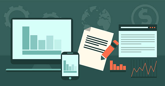 Strategia del grafico delle tattiche di marketing dei contenuti