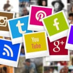 โซเชียลเน็ตเวิร์กสื่อ Facebook-twitter-instagram-pinterest-youtube