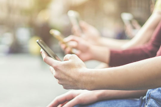 スマートフォン、モバイル、ソーシャルメディア、マーケティング、アプリケーション