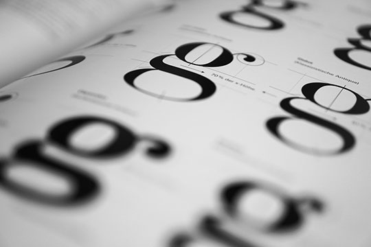 排版字體字符字母設計
