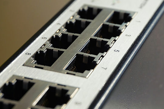 Switch-Netzwerk-Datenverbindung-LAN-Internet-Technologie-Ethernet