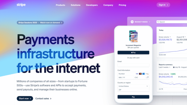 stripe.com-captura de tela