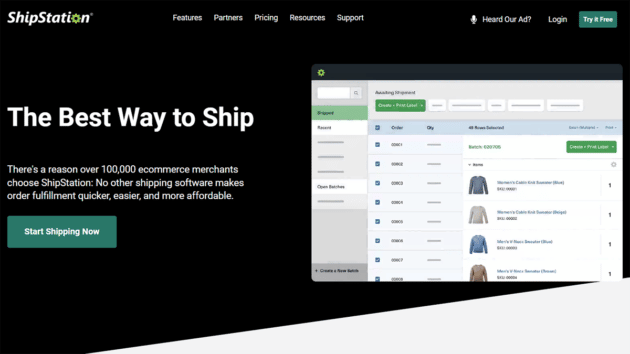 shiptation.com-captura de tela