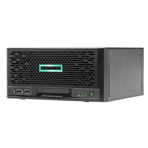 Serwer NAS Hpe ProLiant MicroServer Gen10 Plus dla firm, Intel Xeon E-2224 3,4 GHz, 32 GB RAM, 8 TB pamięci masowej, RAID, FreeNAS OS