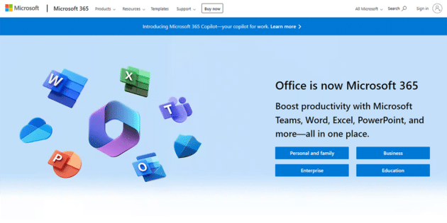 Microsoft-365-スクリーンショット