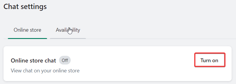 打开在线商店聊天 - 如何将实时聊天添加到 Shopify 商店?