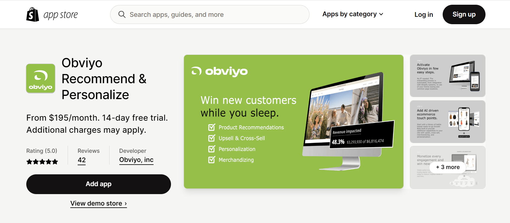 Obviyo 권장 사항