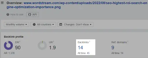 Backlinks und Daten