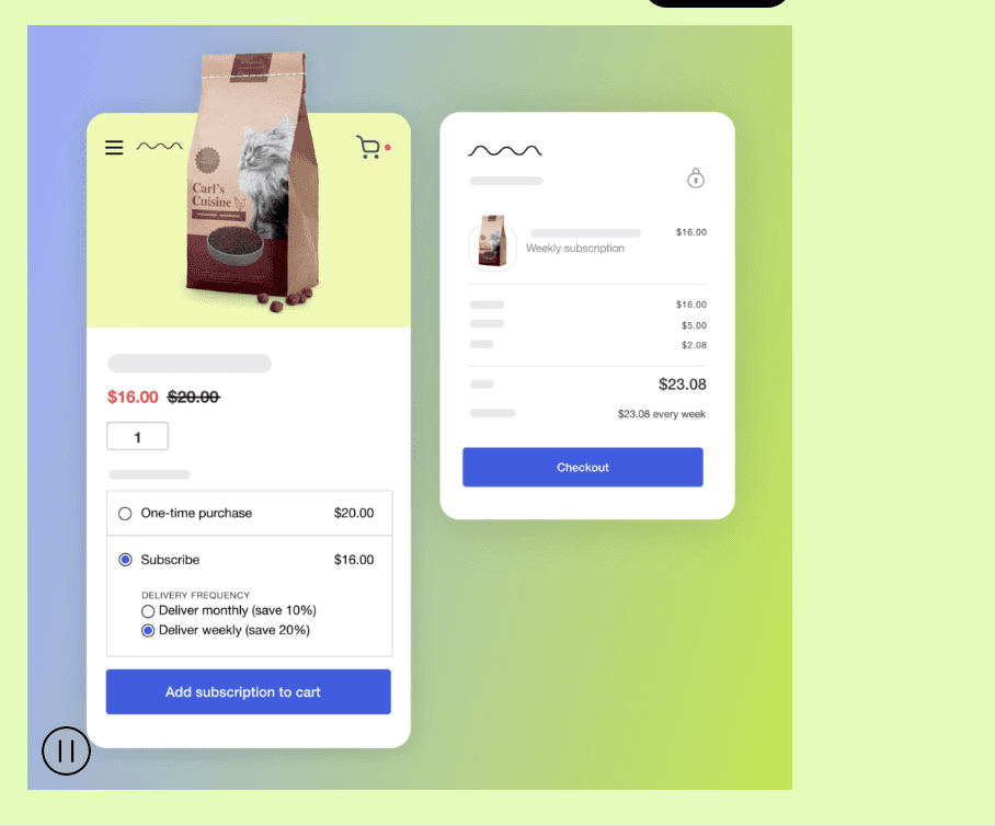 Shopify Платформа службы подписки