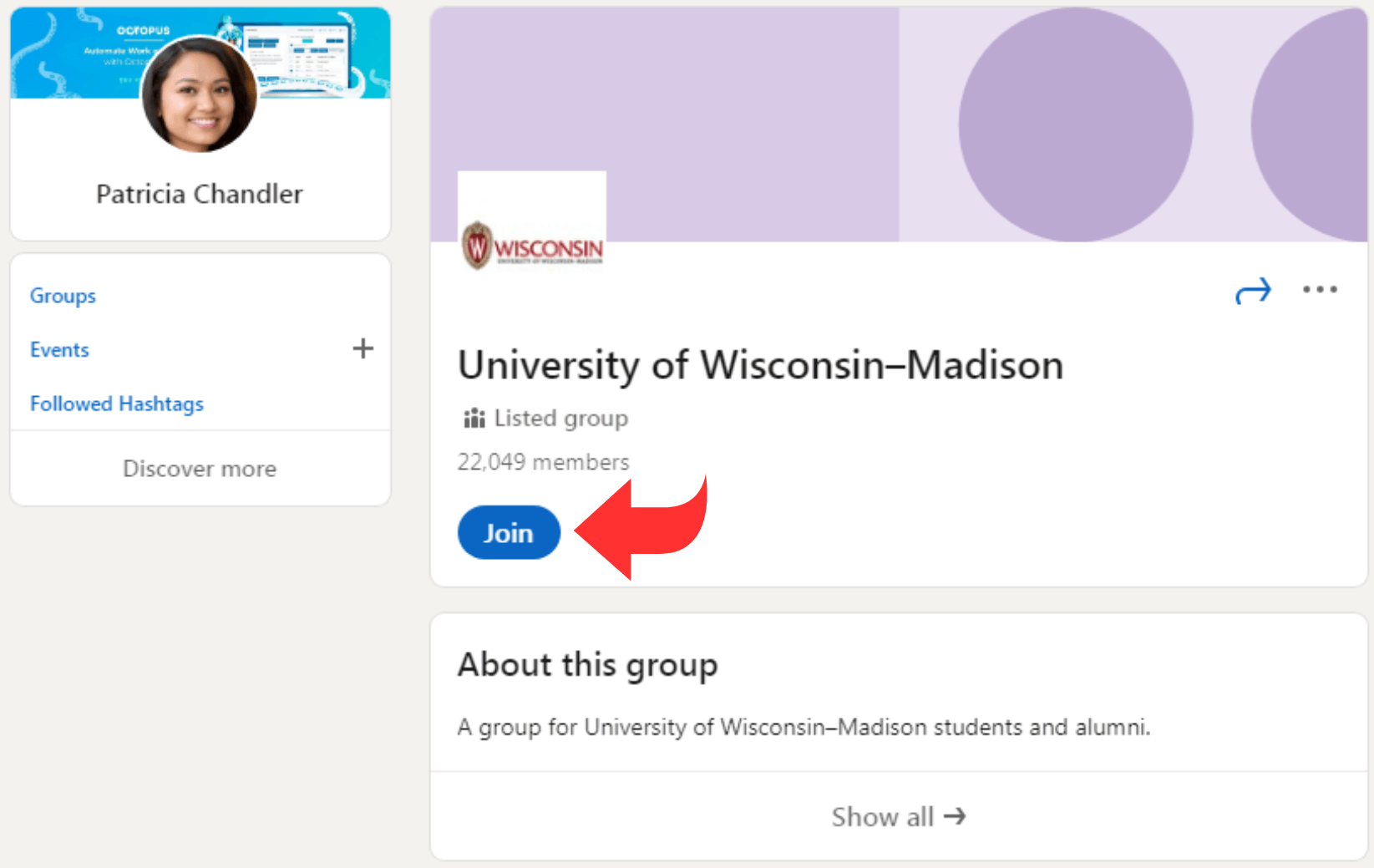 Universitäts-Alumni-Gruppe-linkedin
