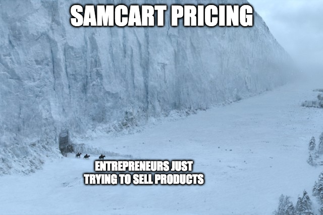 Ejemplo uno de precios de SamCart