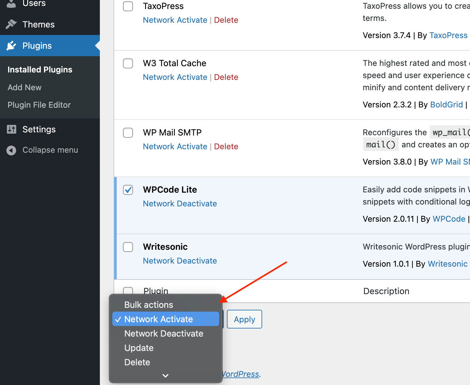 Activer le plugin - Comment ajouter un chat en direct sur un site Web ?