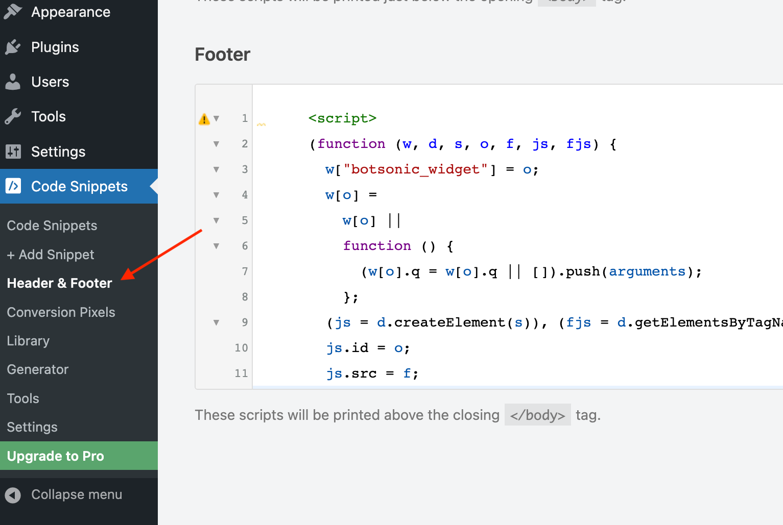 Ajouter du code Botsonic - Comment ajouter un chat en direct sur un site Web ?