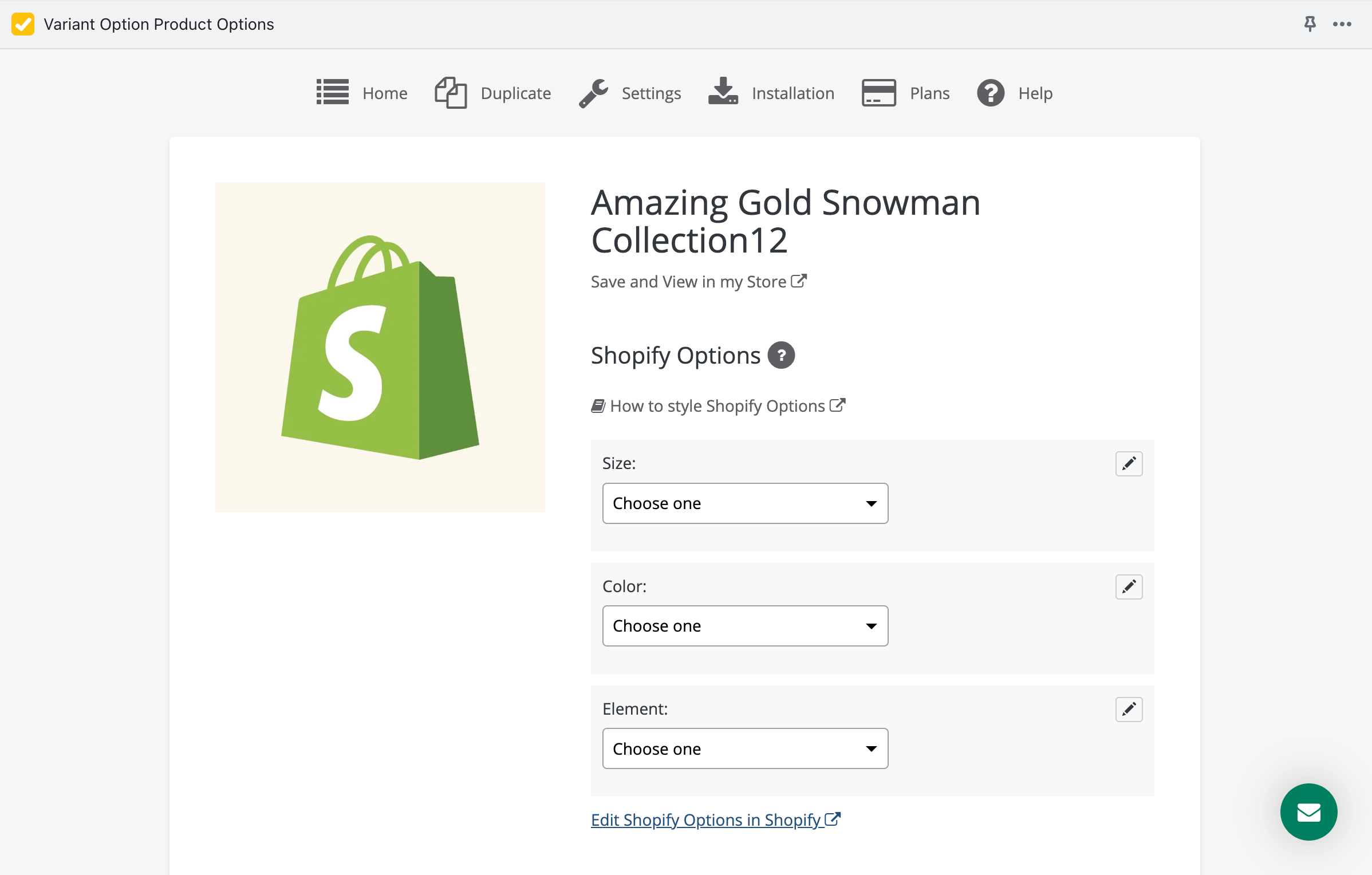 Shopifyに最適なバリアントアプリ