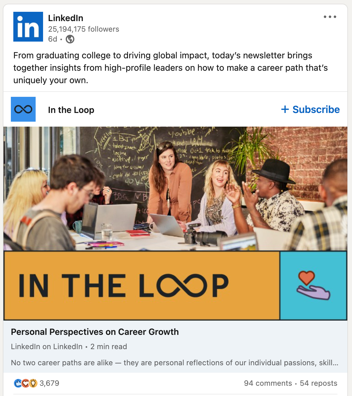 المصدر: https://www.linkedin.com/posts/linkedin_from-graduating-college-to-driving-global-activity-7074433632077049857-U5Fx؟utm_source=share&utm_medium=member_desktop - أمثلة صوتية للعلامة التجارية