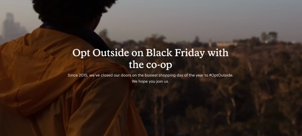 REI Opt Outside-Kampagne