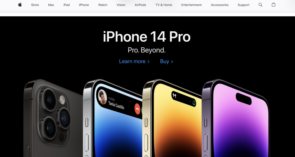 Apple POS 광고