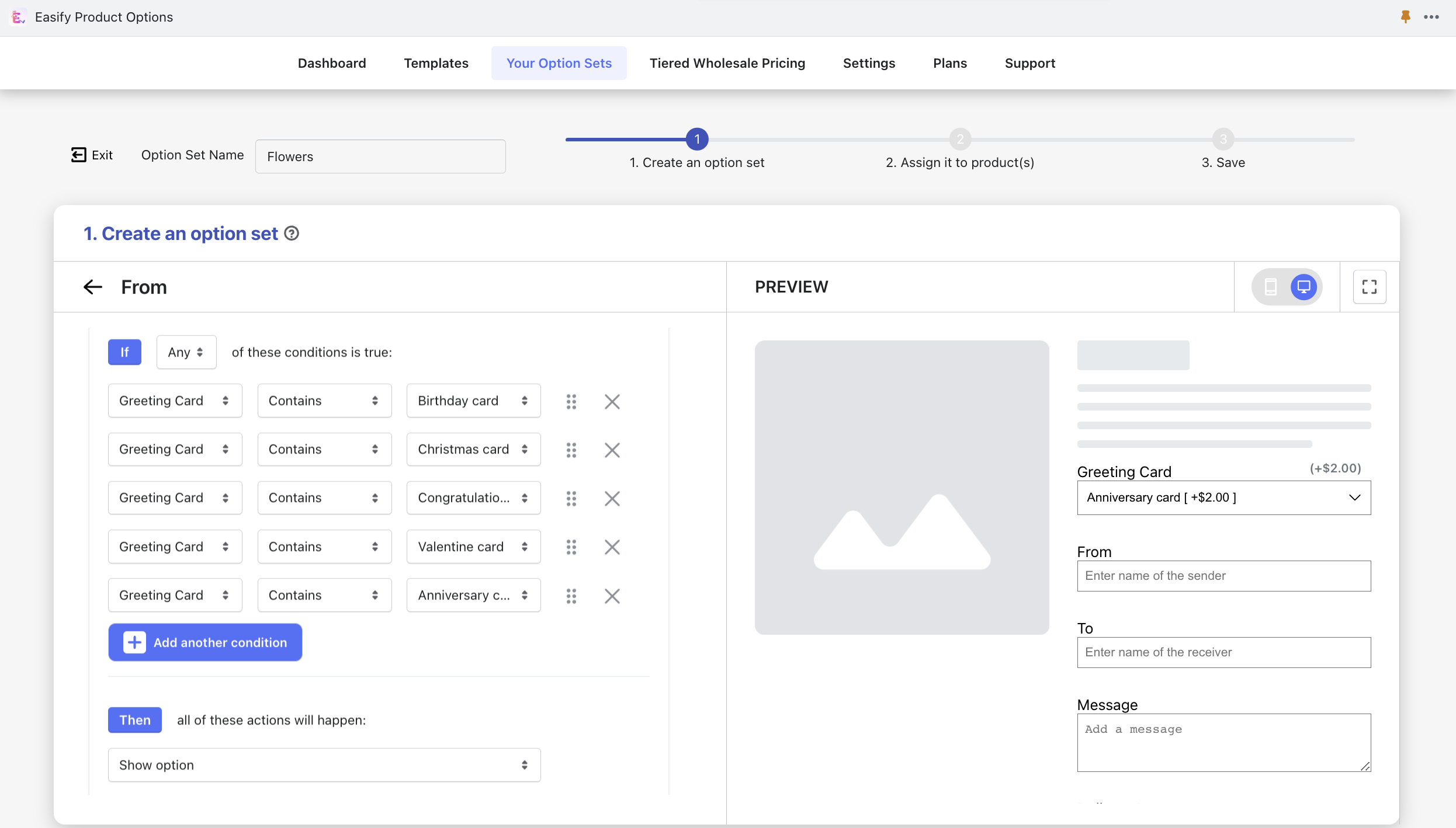 shopify dodaj pole tekstowe do strony produktu