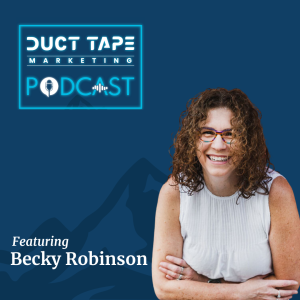 貝基·羅賓遜 (Becky Robinson)，管道膠帶營銷播客的嘉賓