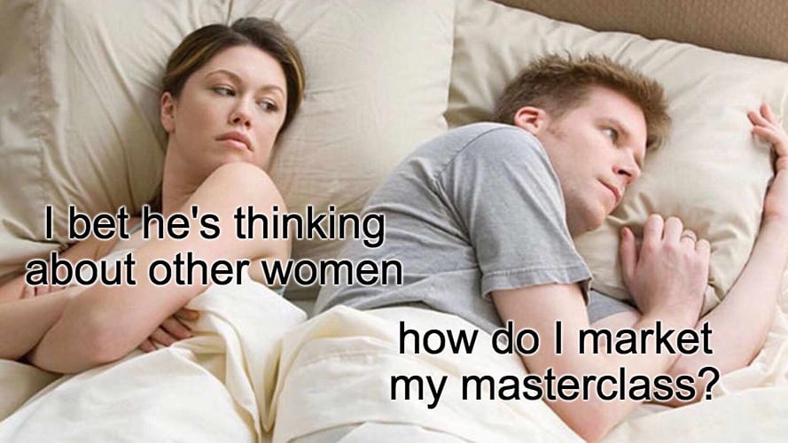 Cara membuat masterclass contoh tiga