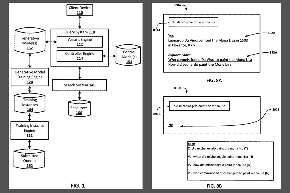 Generar variantes de consulta utilizando un modelo de IA generativo capacitado por Google para hacer una pregunta de seguimiento en SGE
