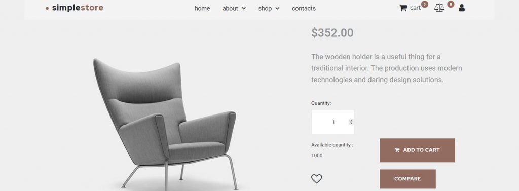 Home-E-Commerce-Website-Vorlage