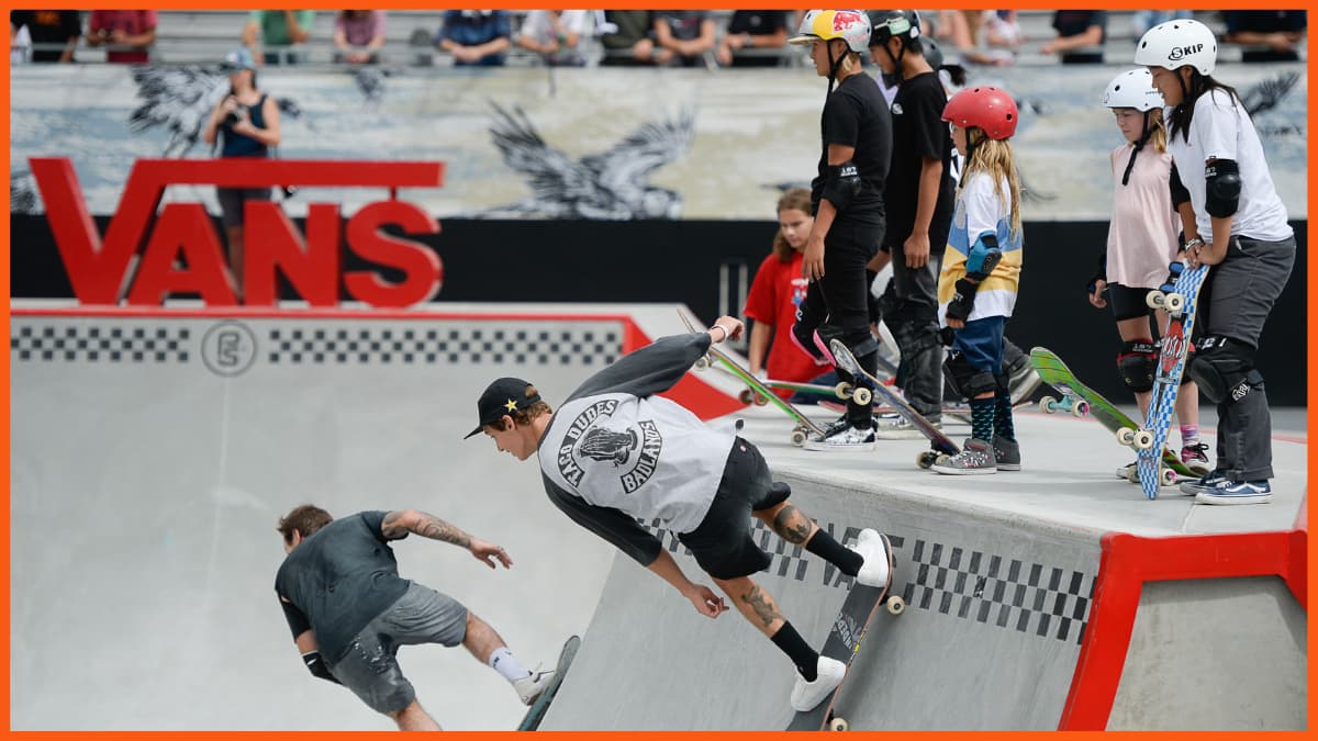 Соревнования по скейтбордингу Vans