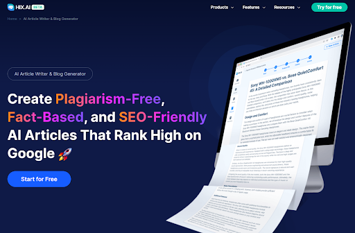 Como escrever artigos de alta qualidade com um gerador de blog AI