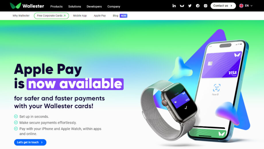 Wallester-White-label-card-issuer-ortak marka-ödeme-çözüm-ekran görüntüsü