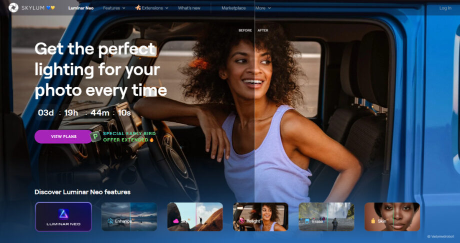 محرر الصور- Luminar-Neo-Easy-Photo-Editing-Software-for-Mac-PC-screenshot-2