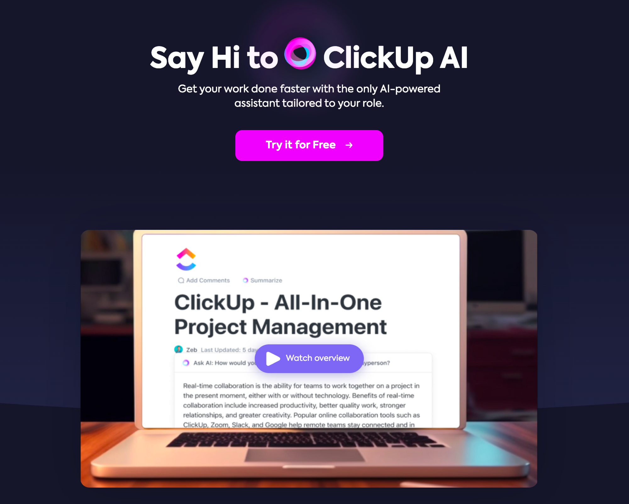 ClickUp AI - ClickUp AI の代替品