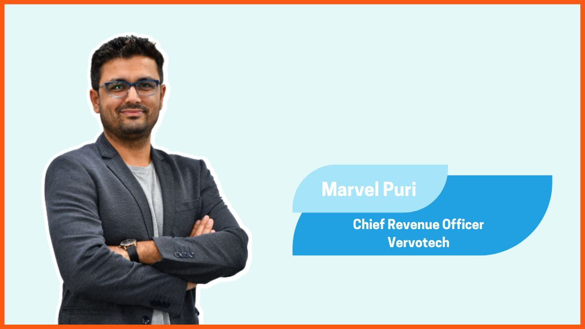Marvel Puri - Responsabile delle entrate, Vervotech