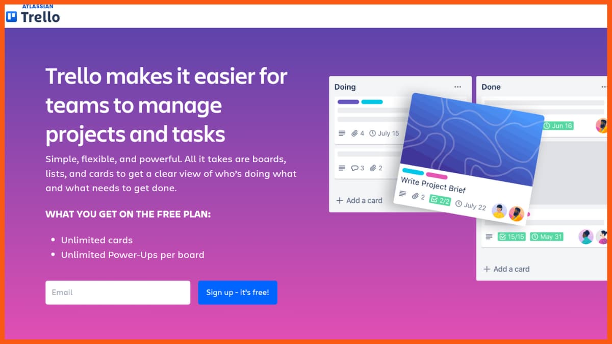Strumenti di produttività AI - Trello