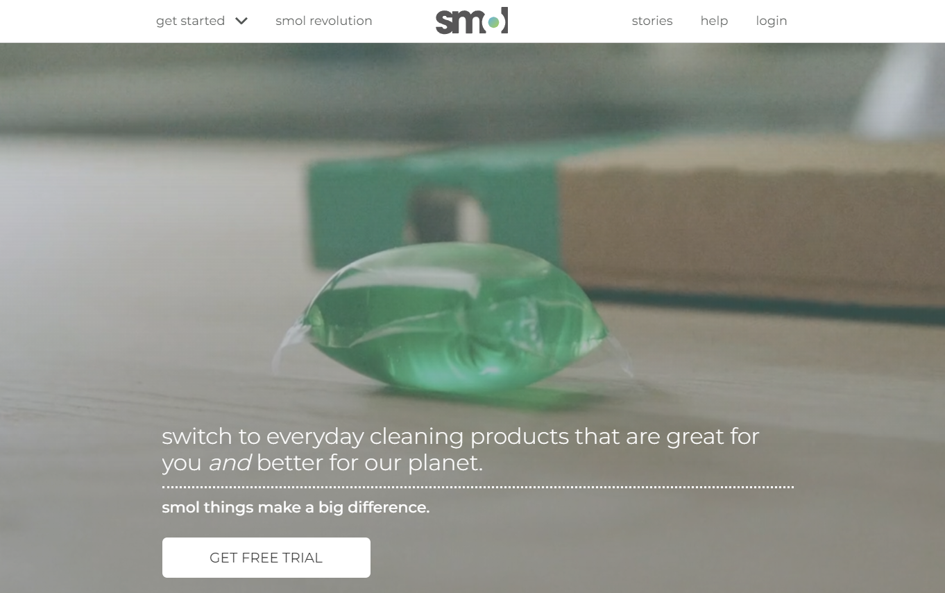 Smol Web サイトのスクリーンショット