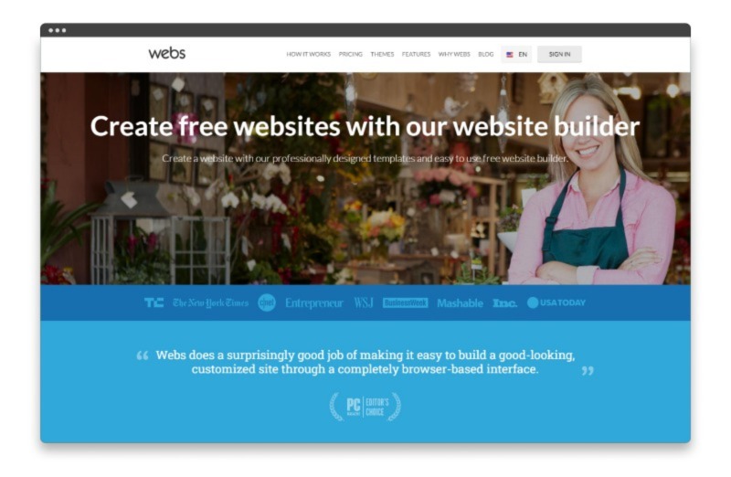 Web ウェブサイトビルダー