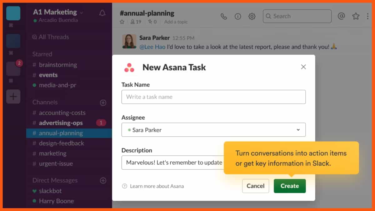 Slack - Software de oficina virtual