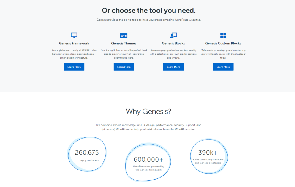 GeneratePress の代替となるベスト 6 15 why genesis