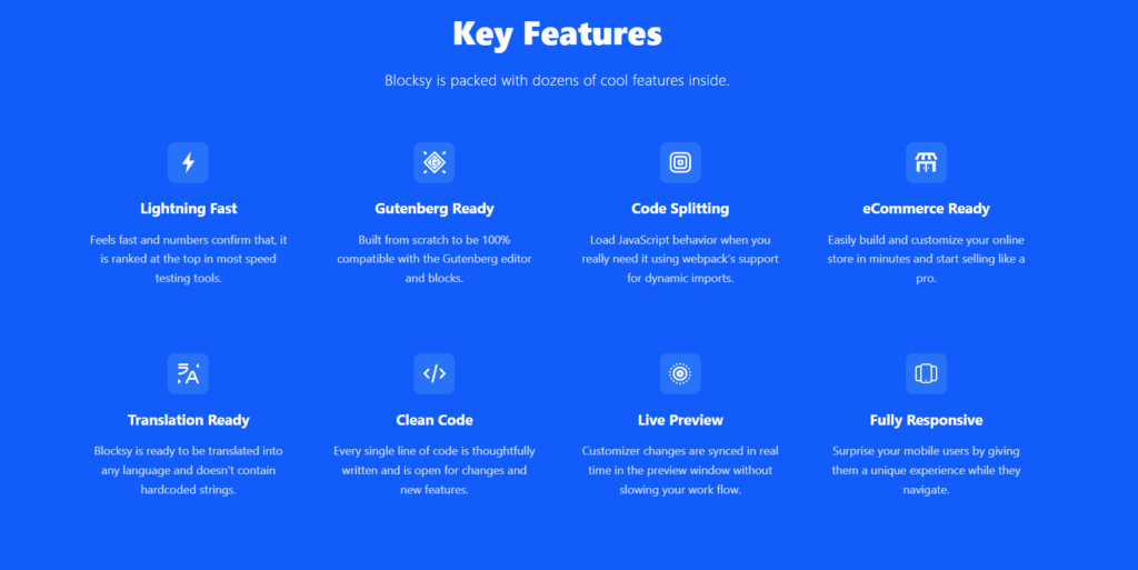 GeneratePress の代替となるベスト 6 28 blocksy features