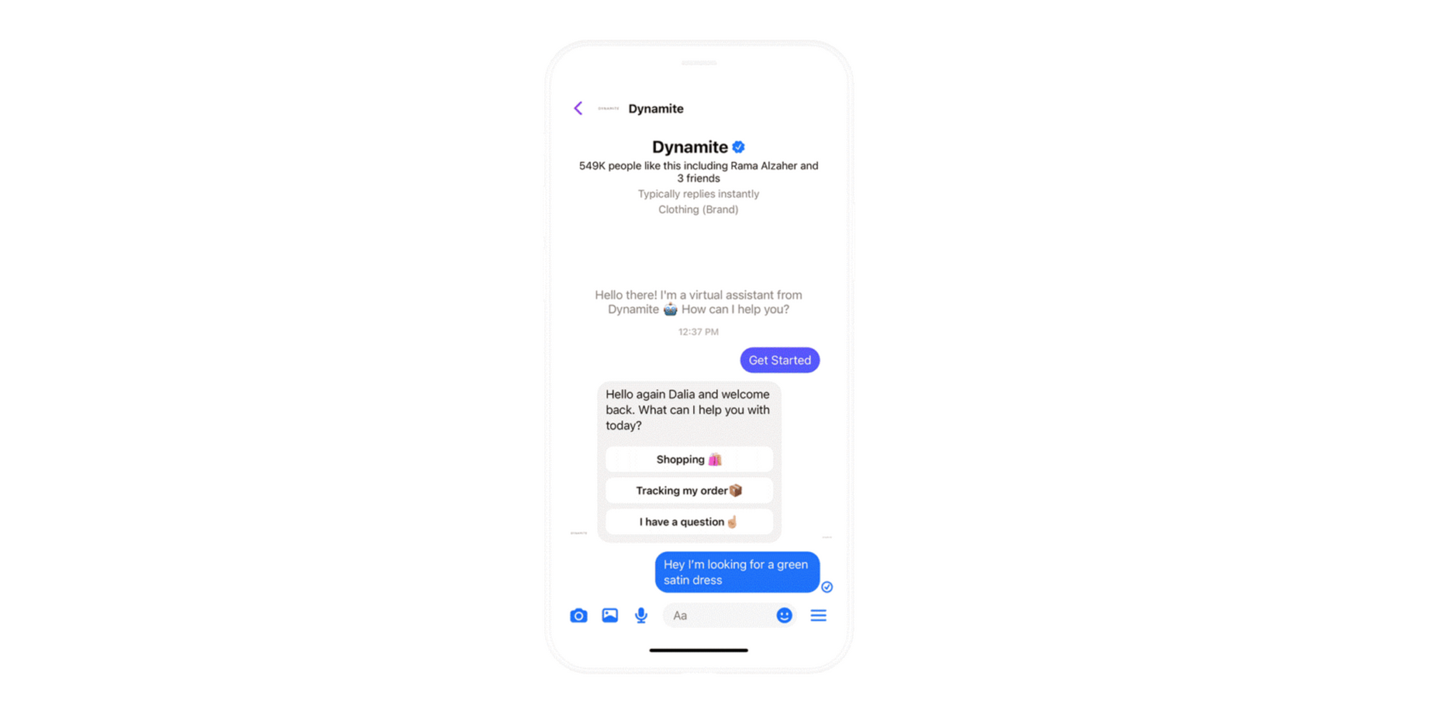 Monitoraggio degli ordini senza problemi tramite l'esempio di chatbot di Hootsuite