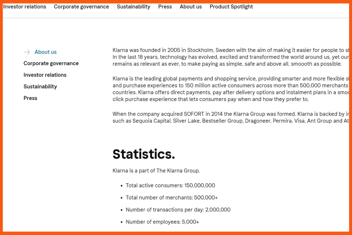 Top 10 startup-uri din Europa - Klarna