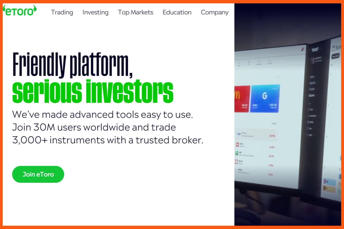 Top 10 startup-uri din Europa - eToro