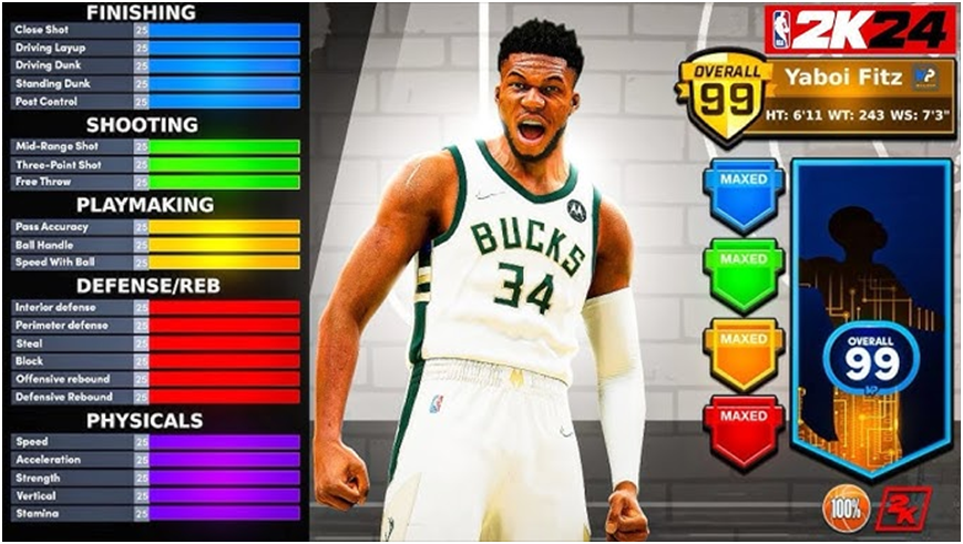 NBA 2K24 バッジ システム