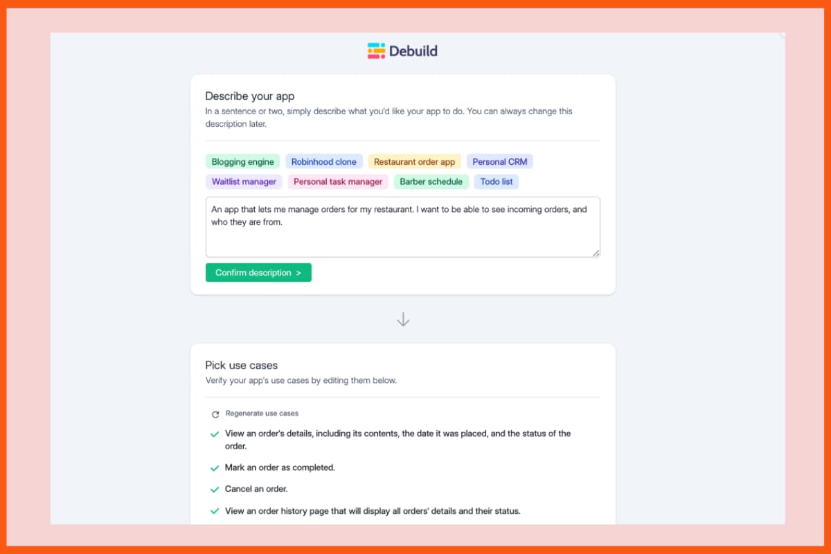 Alat Desain AI Teratas - Debuild