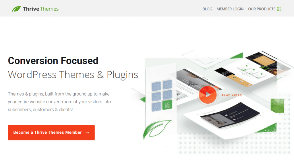 10+ beste WordPress-Themes-Anbieter (aktualisierte Liste) 11 thrive themes