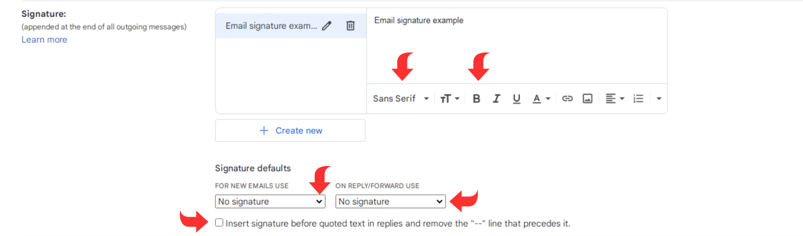 Gmail-이메일-서명-설정