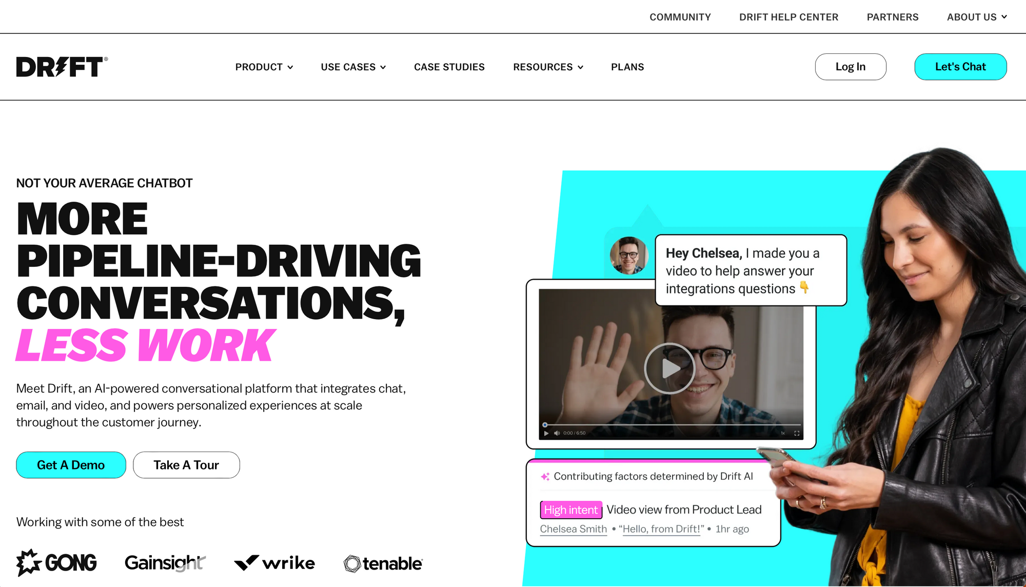 Drift: chatbot IA gratuiti