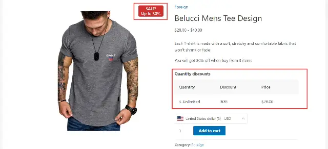 خصومات بالجملة التسعير الديناميكي woocommerce
