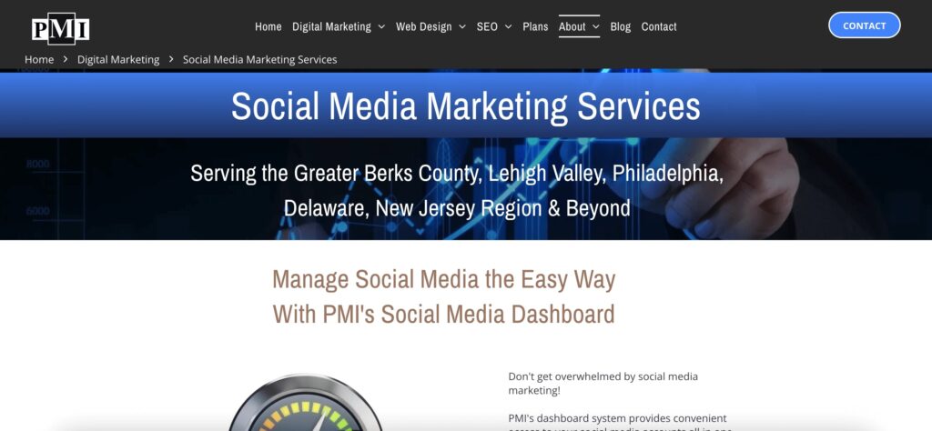 Power Marketing International 웹사이트 스크린샷